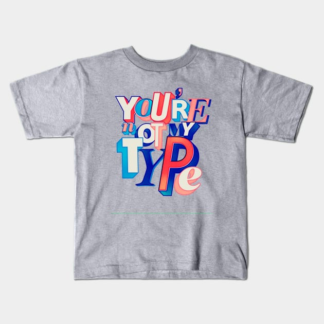 my type Kids T-Shirt by mathiole